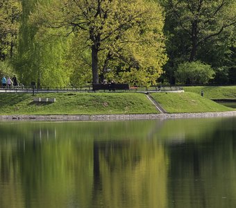 Май. Отражение.