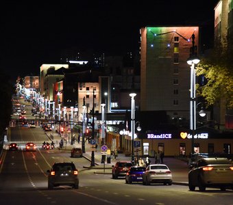 Комсомольский проспект в Перми