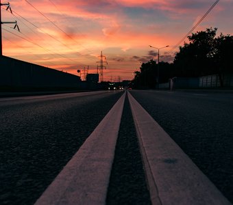 Дорога в закат