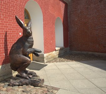 Заяц в Петропавловской крепости