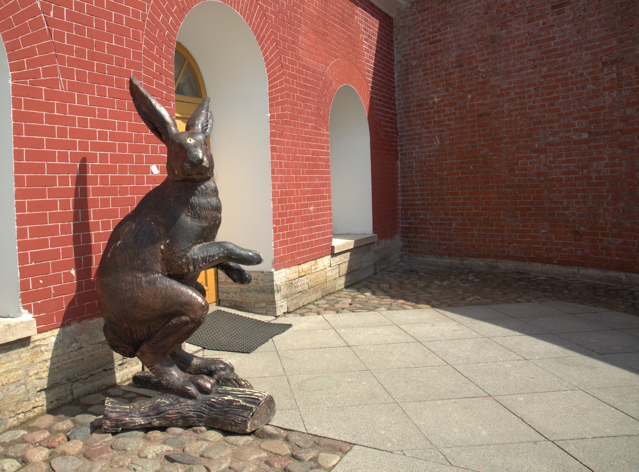 Заяц в Петропавловской крепости