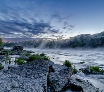 Рассвет на реке Тосно