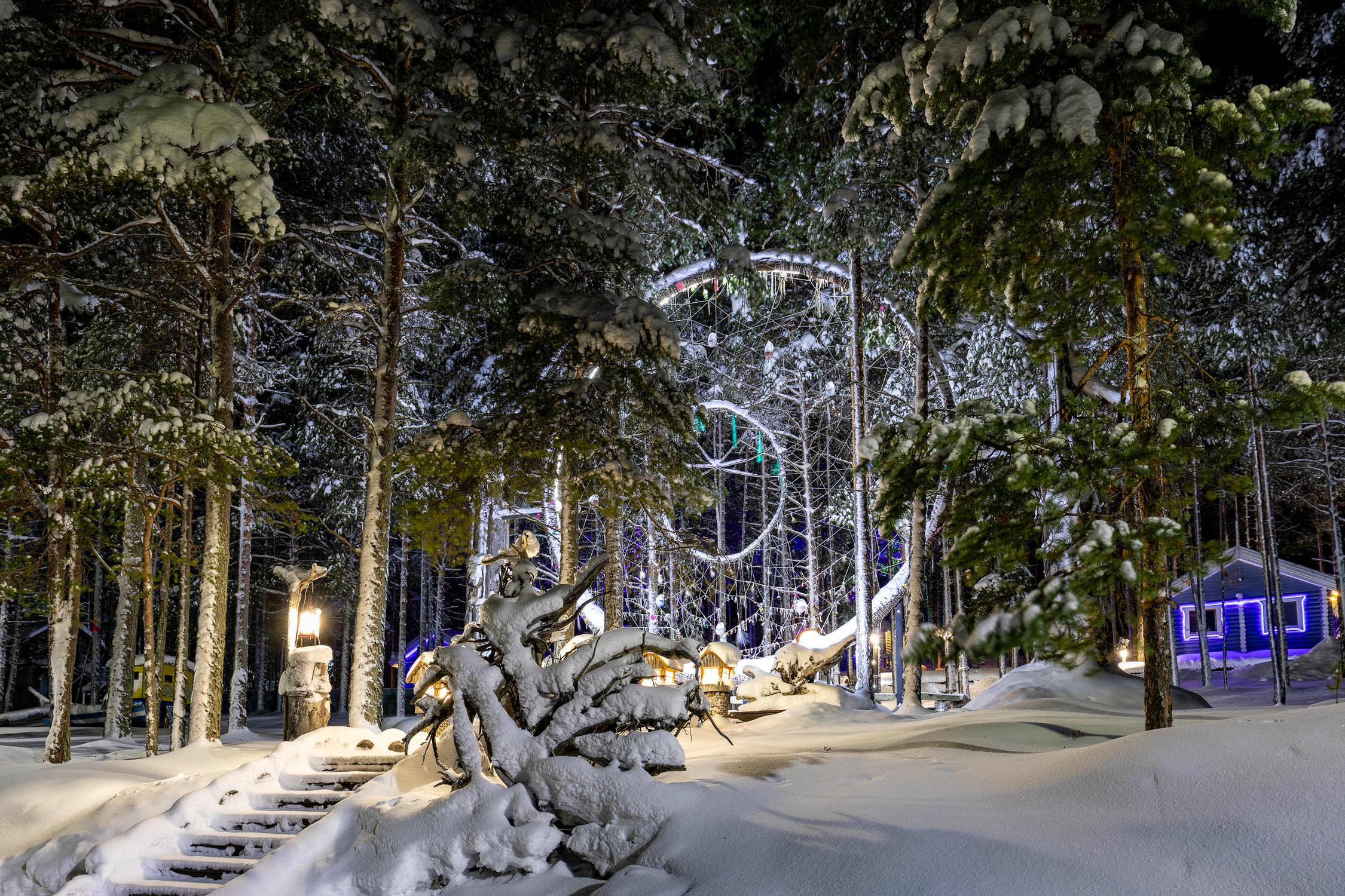 И север бывает красочным