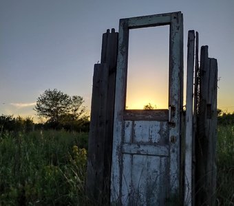 Дачный поселок вблизи Саратова