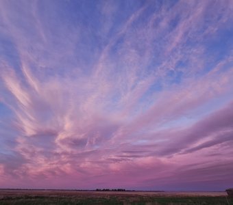 Малиновый закат