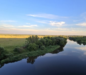 Москва-река. Июль...