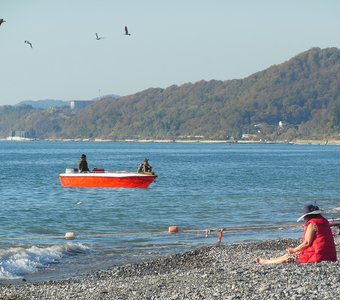 Акцент на красном