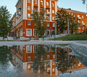 На рассвете