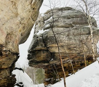 Каменный город.  Пермский край