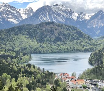 Замок Хоэншвангау. Южная Бавария