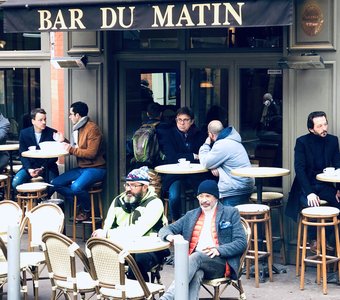 Уличное кафе г. Тулуза, Франция