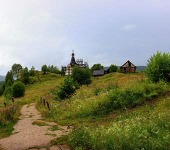 Декорации к фильму Сердце Пармы