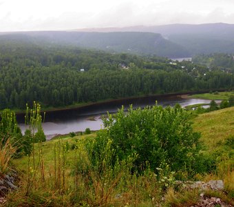 Загубашка. Река Косьва