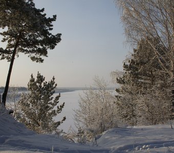 Зимний   этюд