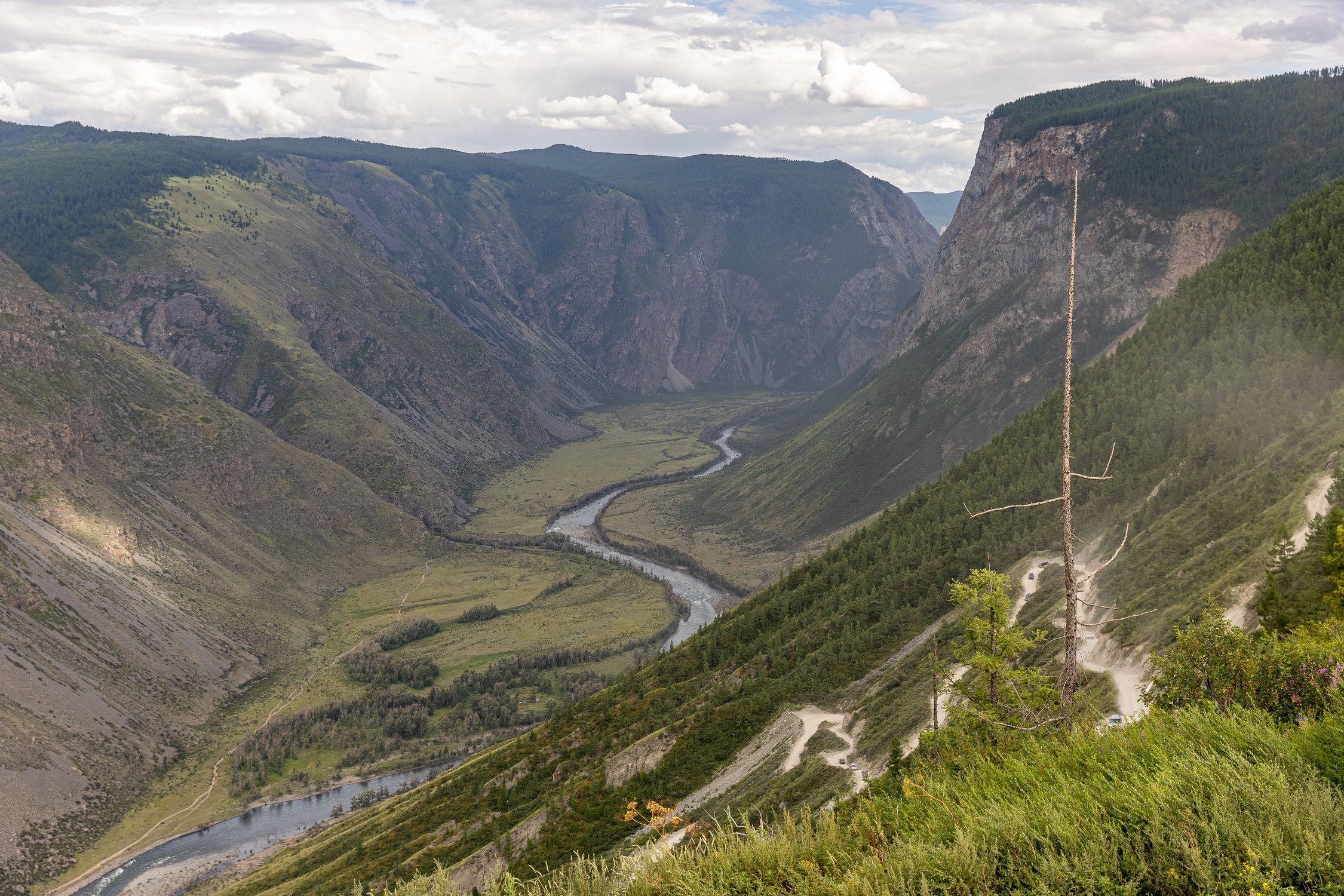 Вечер Чулышманской долины
