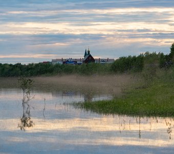 Летний вечер в северной глубинке