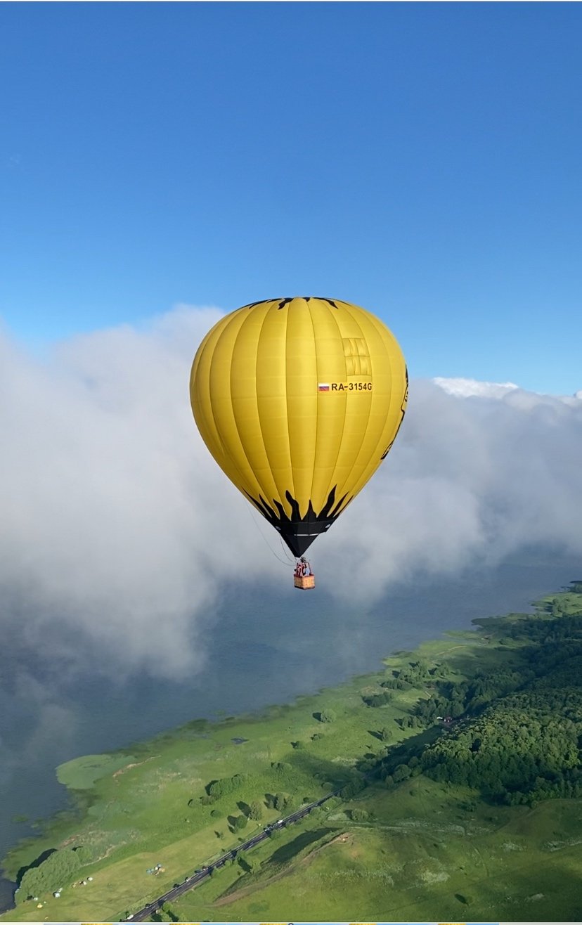 Раннее утро над Переславлем Залесским