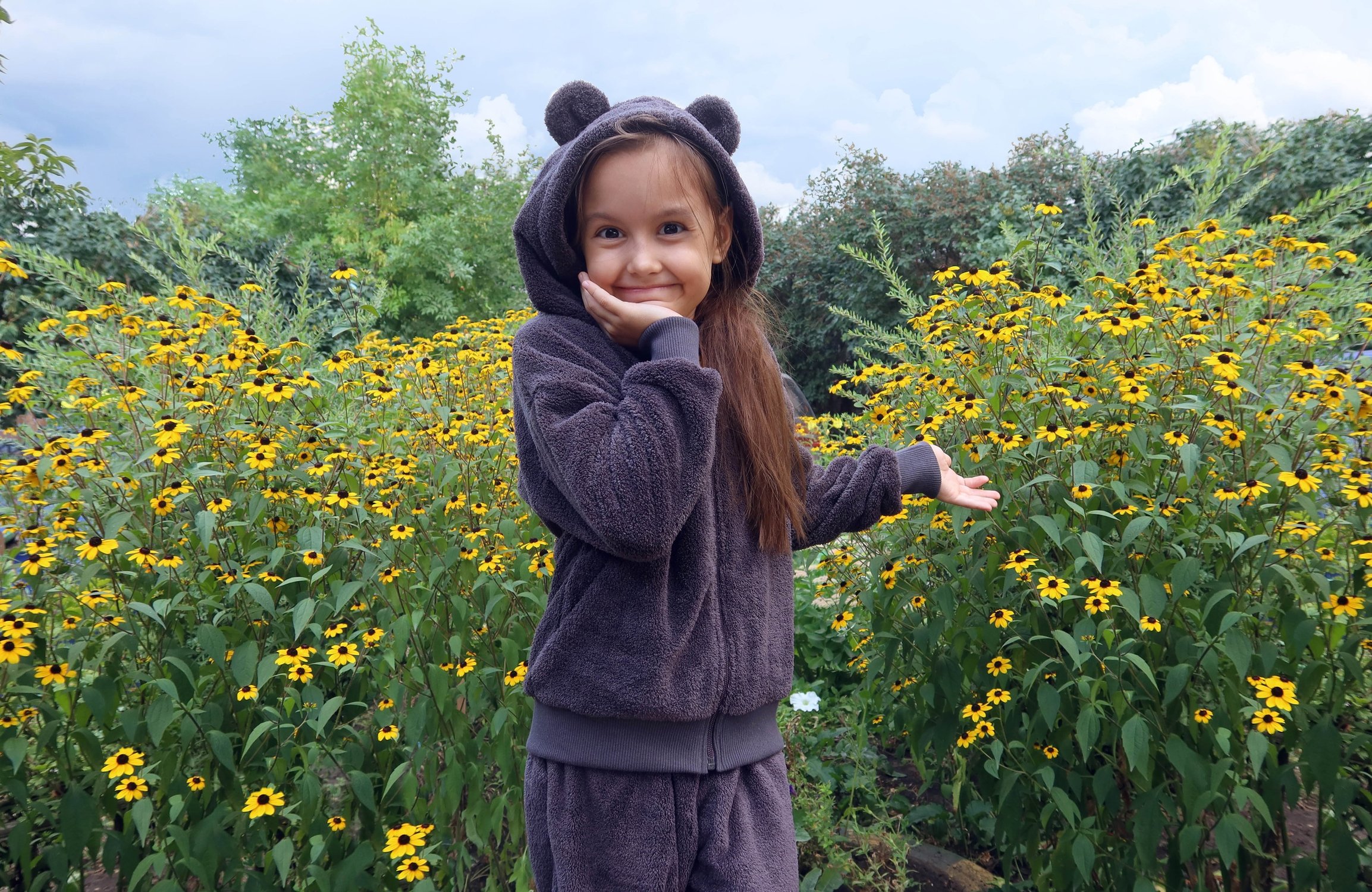 «Черноглазая Сюзанна» (Рудбекия)