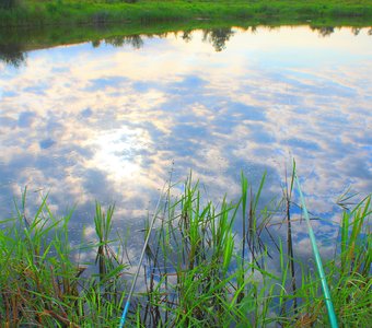 Рыбалка в облаках.