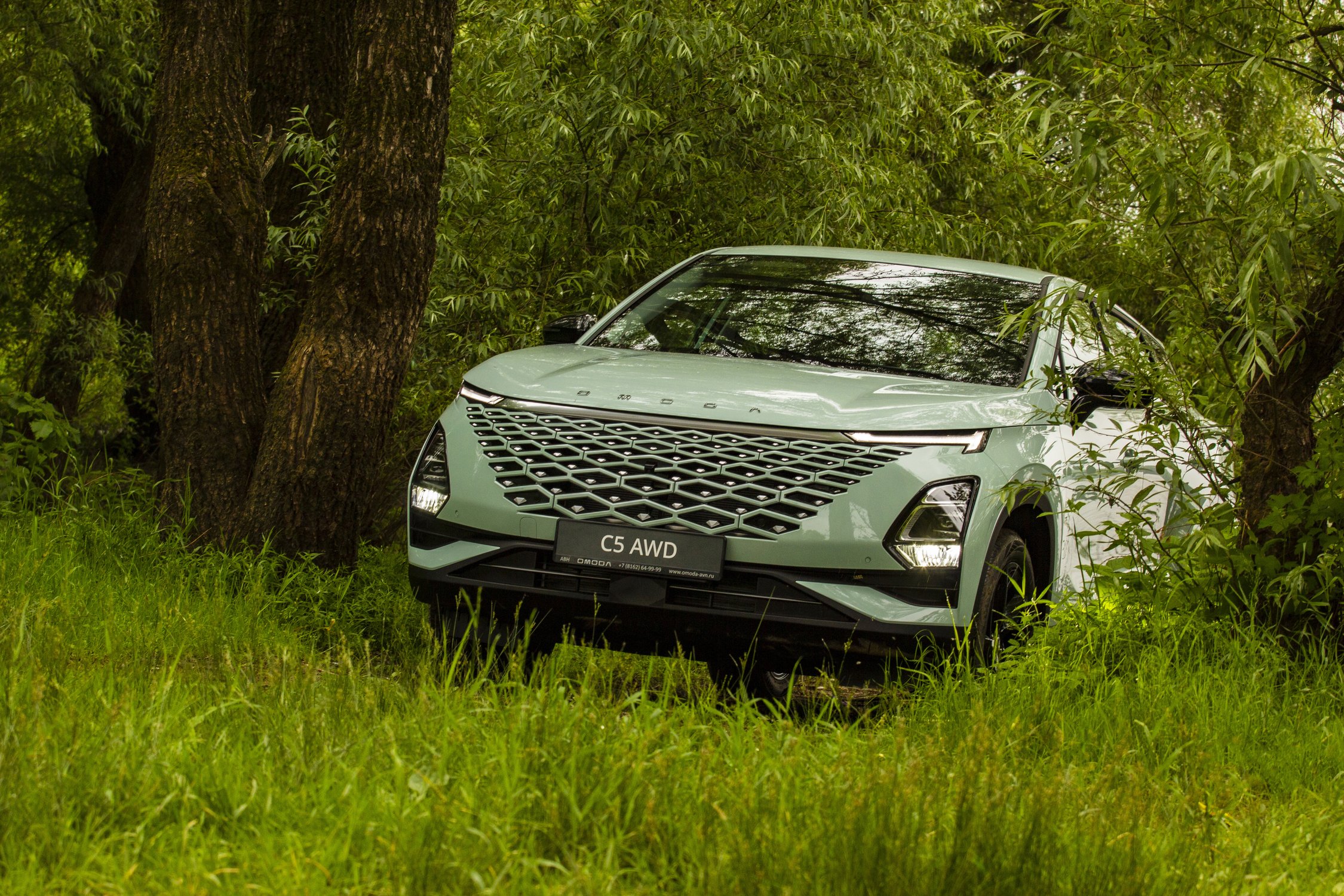 В траве сидел "кузнечик" по имени OMODA