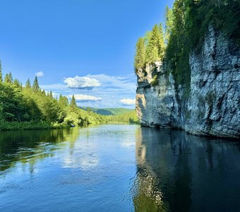 Река Усьва.