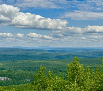 Просторы Пермского края.