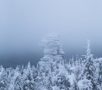 Помянённый Камень зимой.