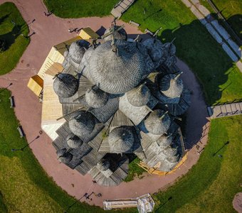 Деревянный Храм в усадьбе "Богословка"