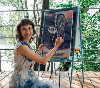 Пленэр в доме заволгой