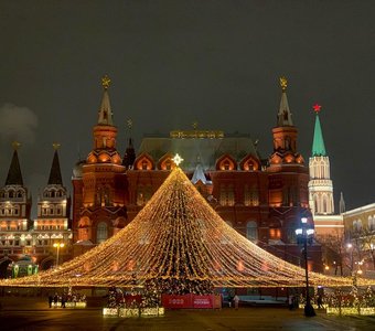 Новогодняя Москва