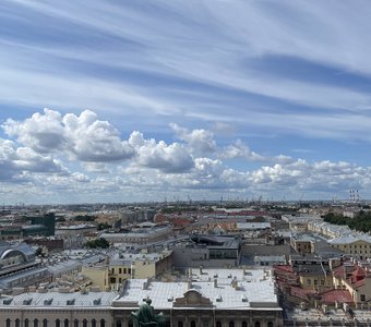 Санкт-Петербург с высоты Исаакиевского собора