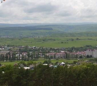 Вид с горы Кольцо