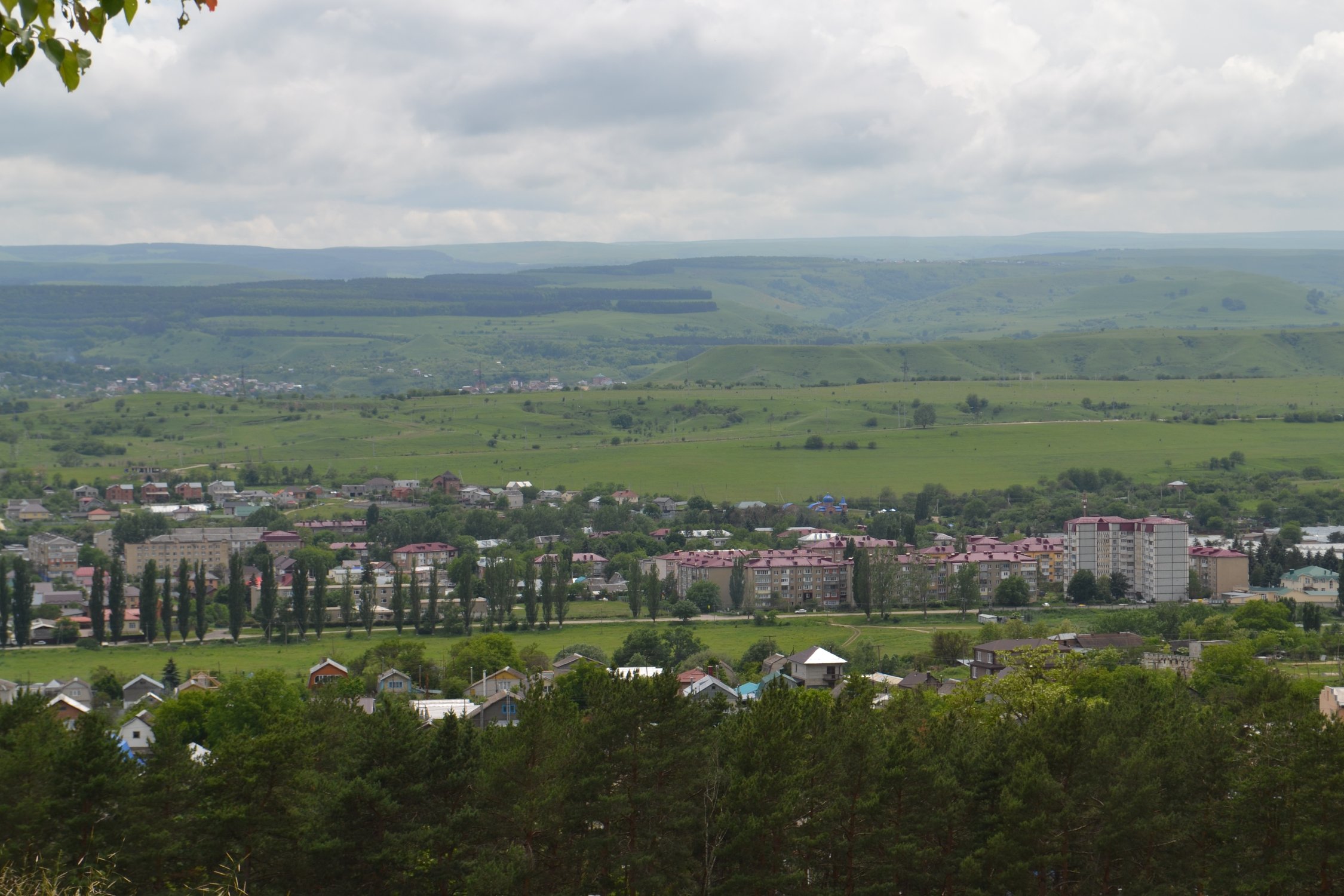 Вид с горы Кольцо