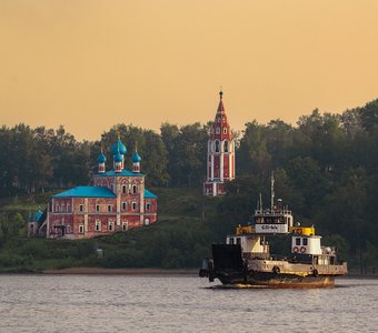 Первый паром.