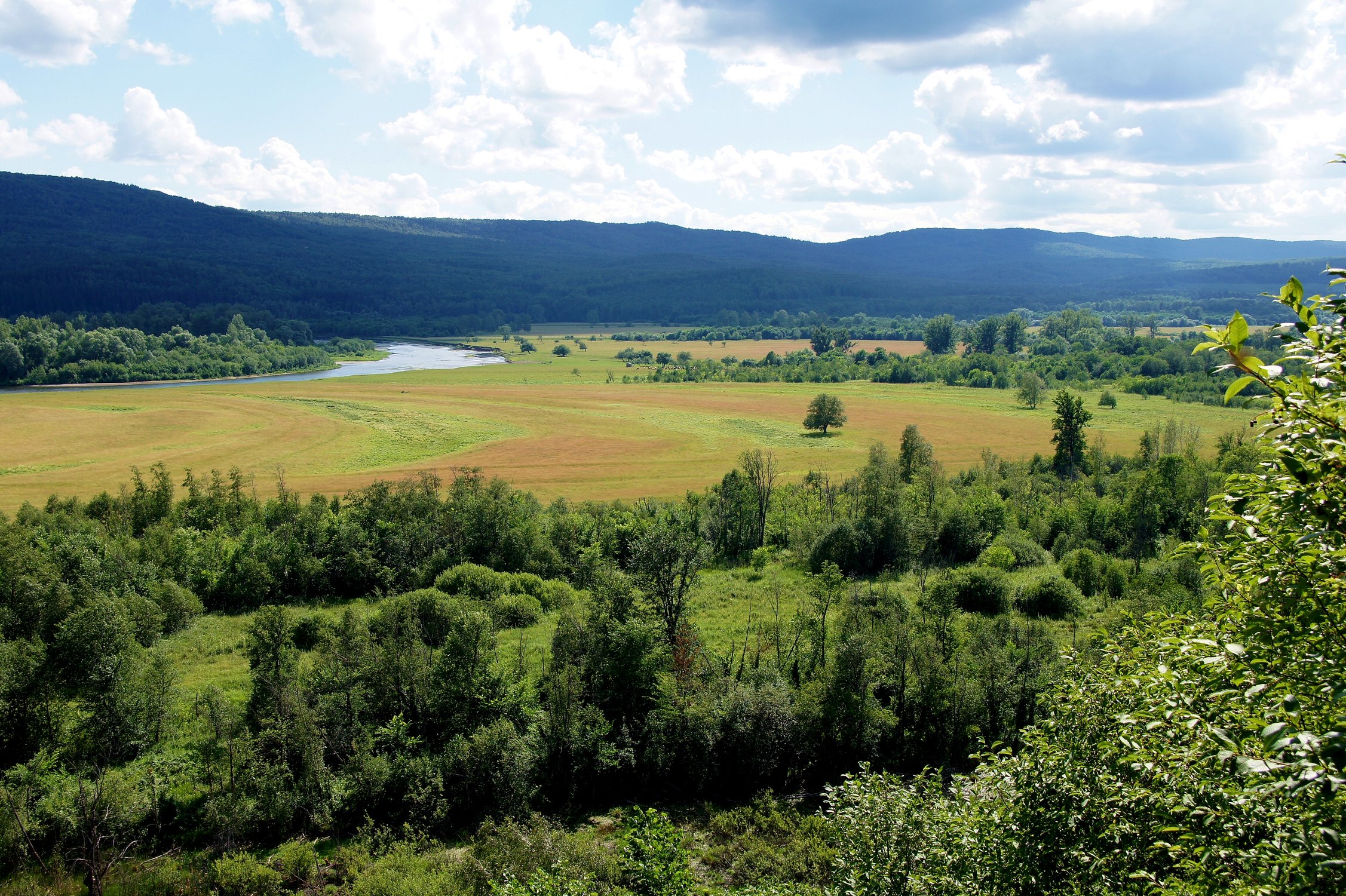 Долина реки Юрюзань
