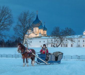 Зимняя открытка из города с тысячелетней историей!