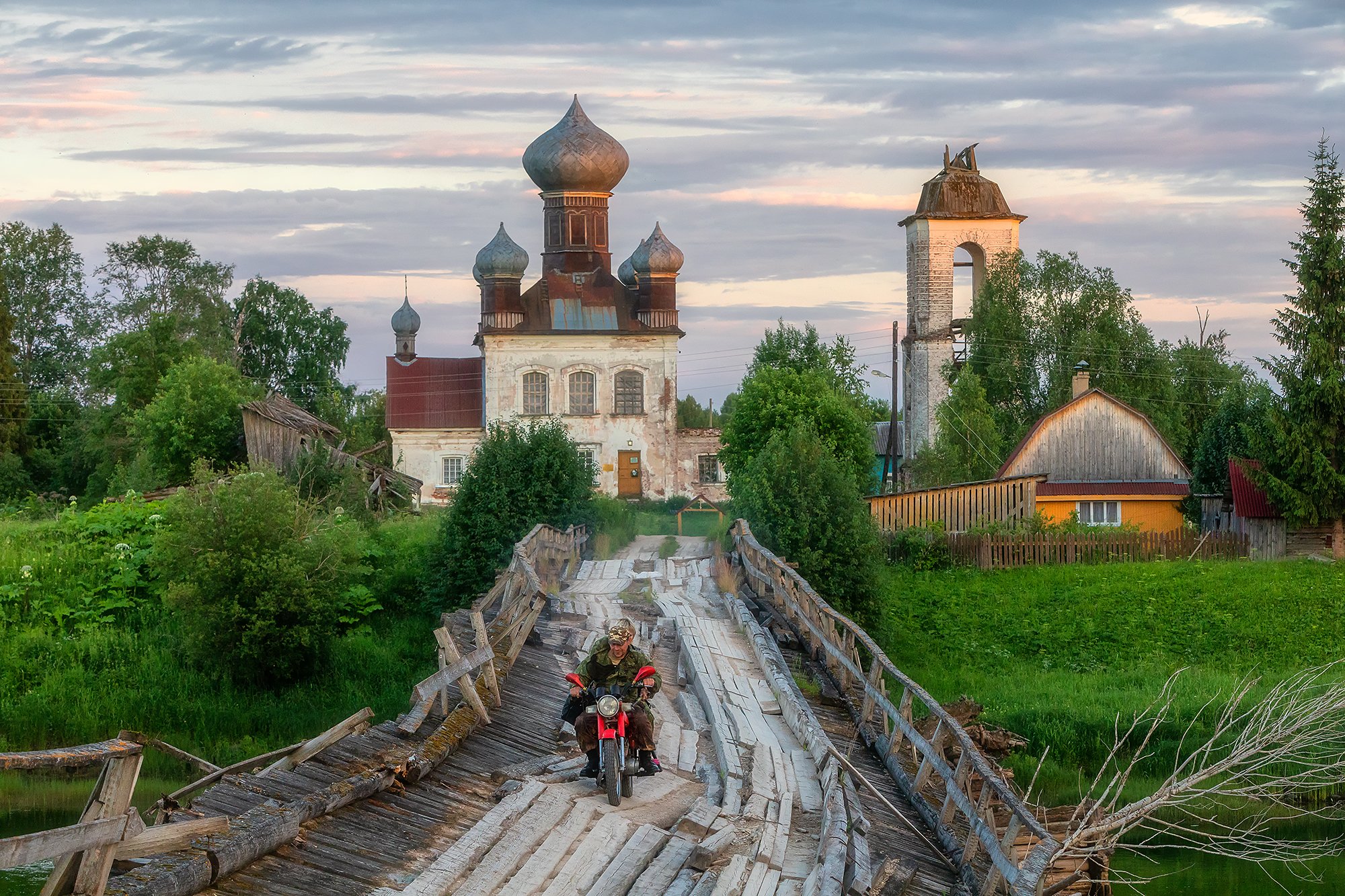 Деревенские будни с риском для жизни