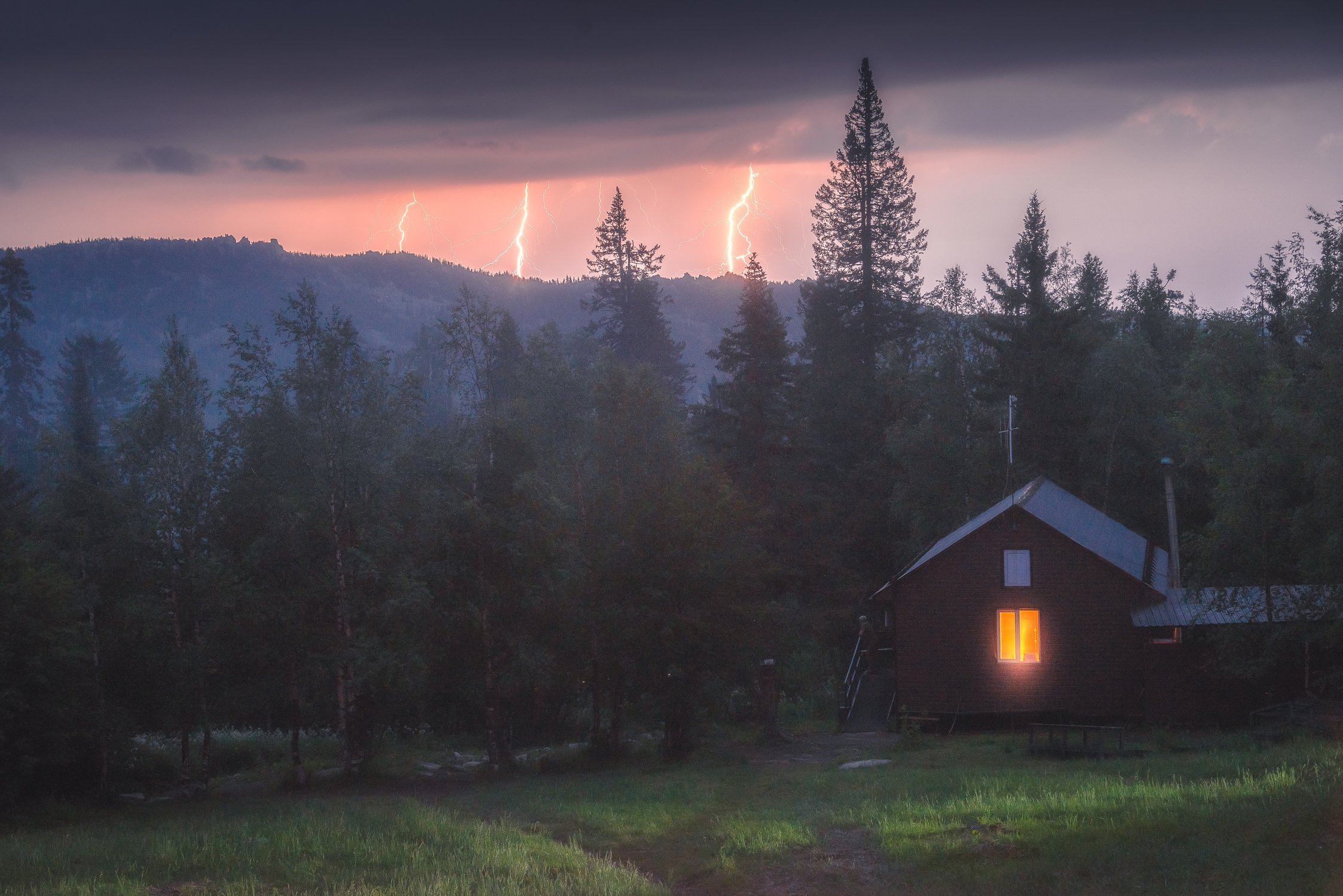 Электродискотека на Таганае