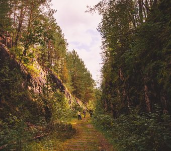 Разноцветный каньон