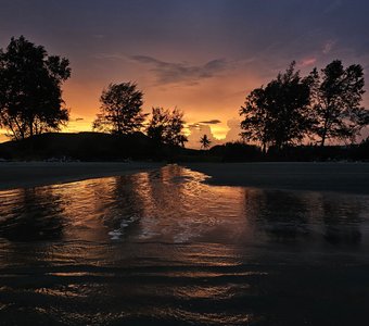 Золотой закат