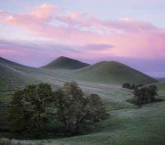 Ранним утром в Долгих горах