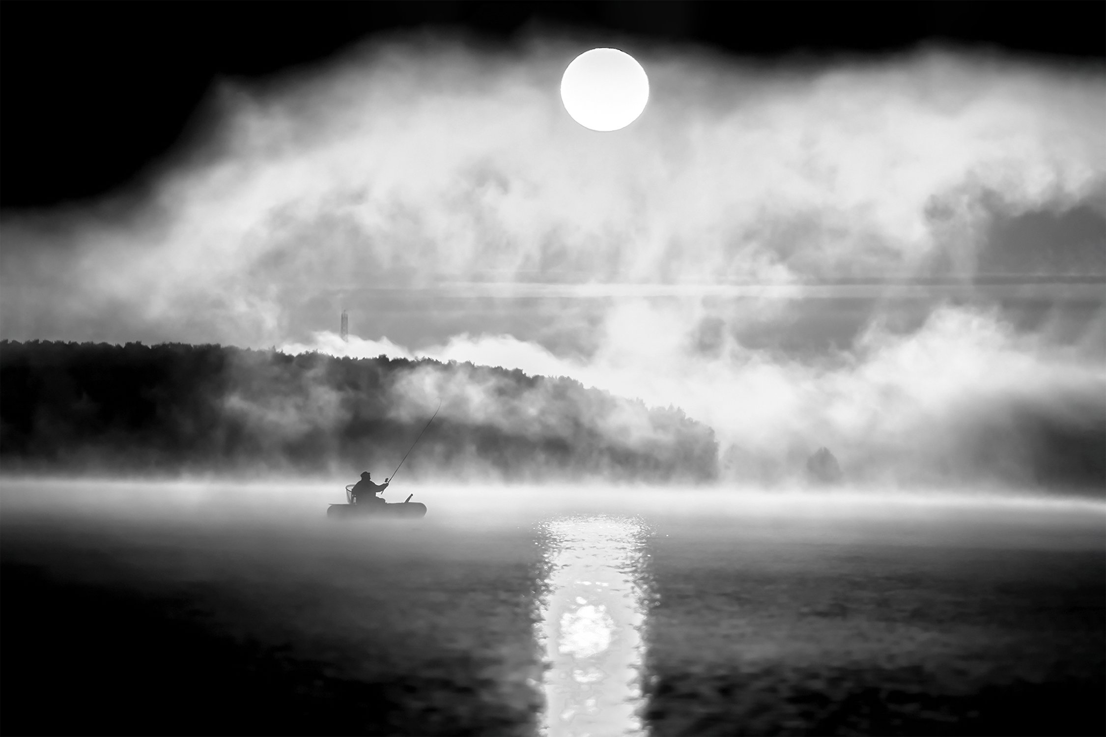 Рыбалка при полной луне