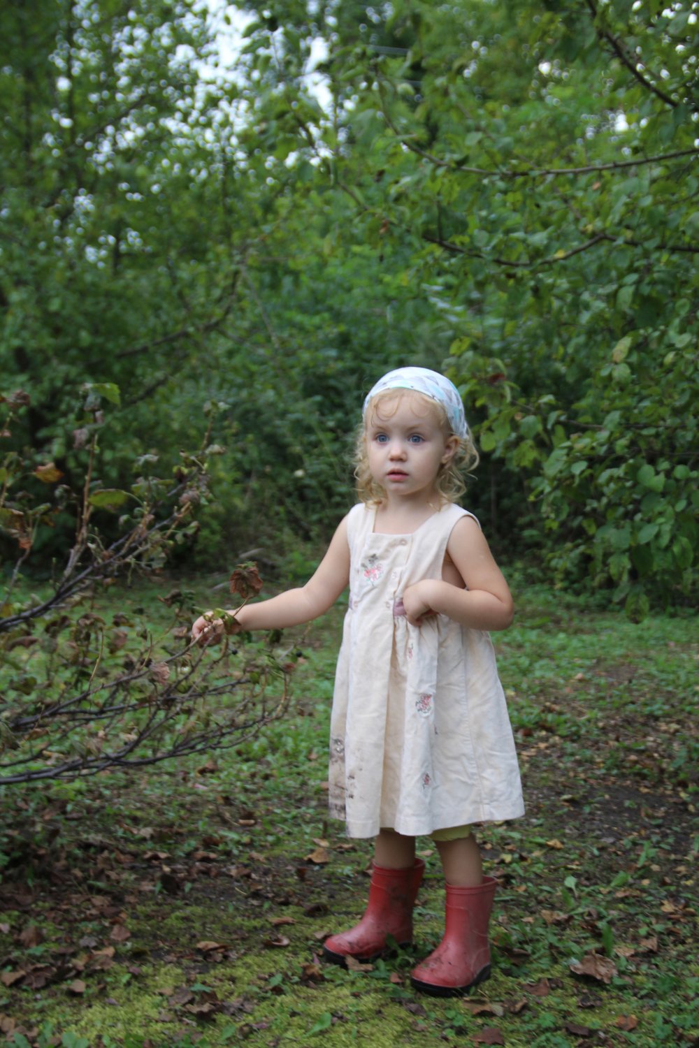 В её красных сапогах