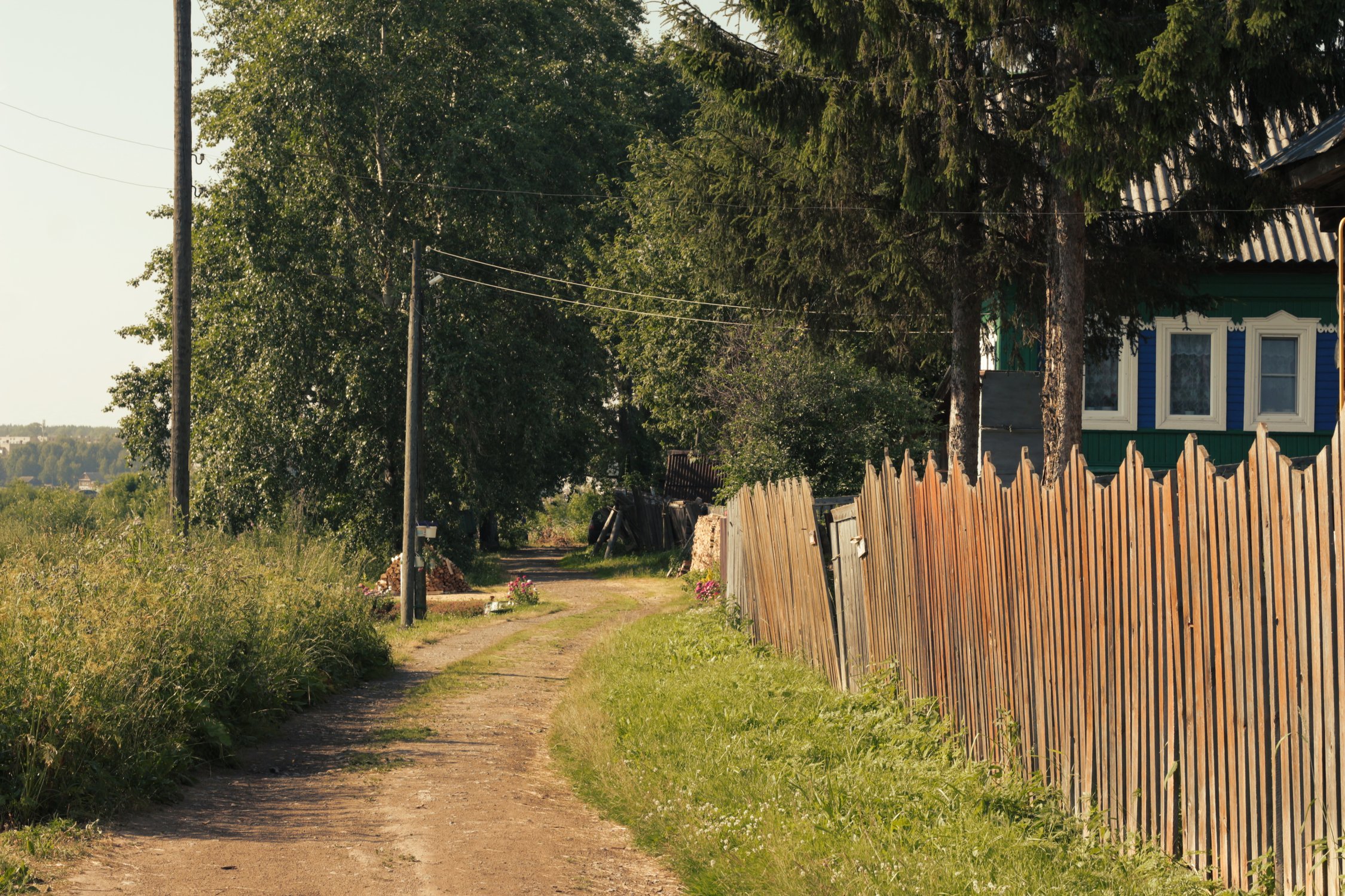Деревенские улочки