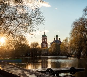 Закат в Переславле