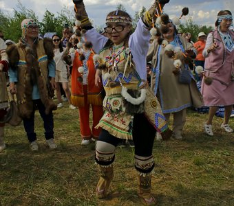 Традиционный Эвенкийский праздник Бакалдын