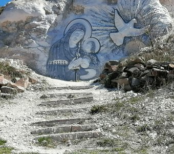 Икона, в комплексе лабиринт любви, Воронежская область.