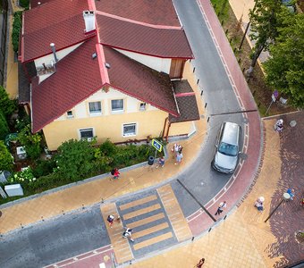 Зеленоградск с башни