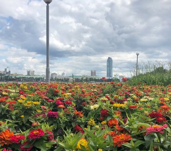 Август в городе Е