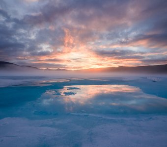 Рассвет. Отражения. Июль